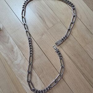 Chunky Silver Necklace